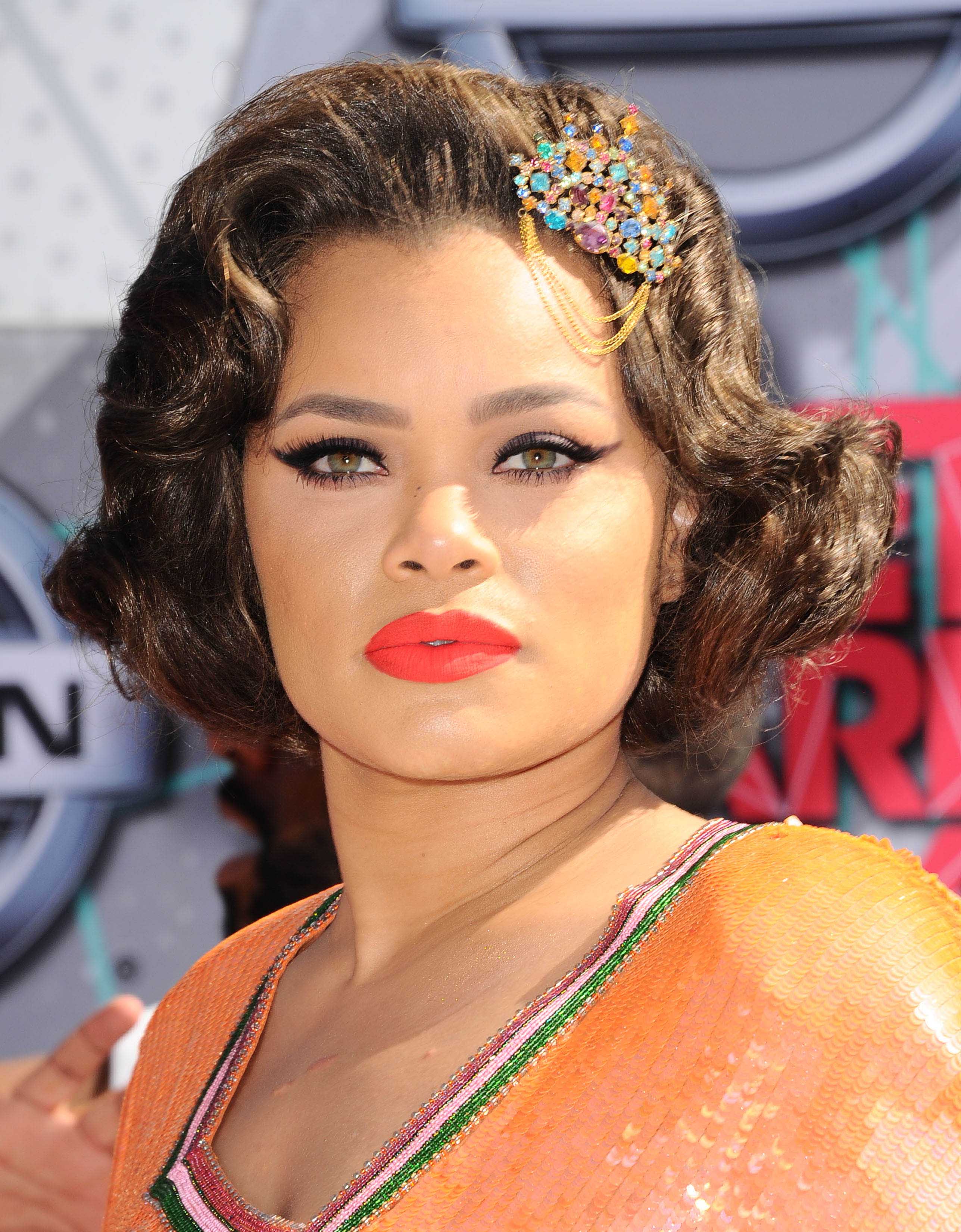 hair accessories 2016: All Things Hair - IMAGE - celebrity hairstyles Andra Day wavy bob