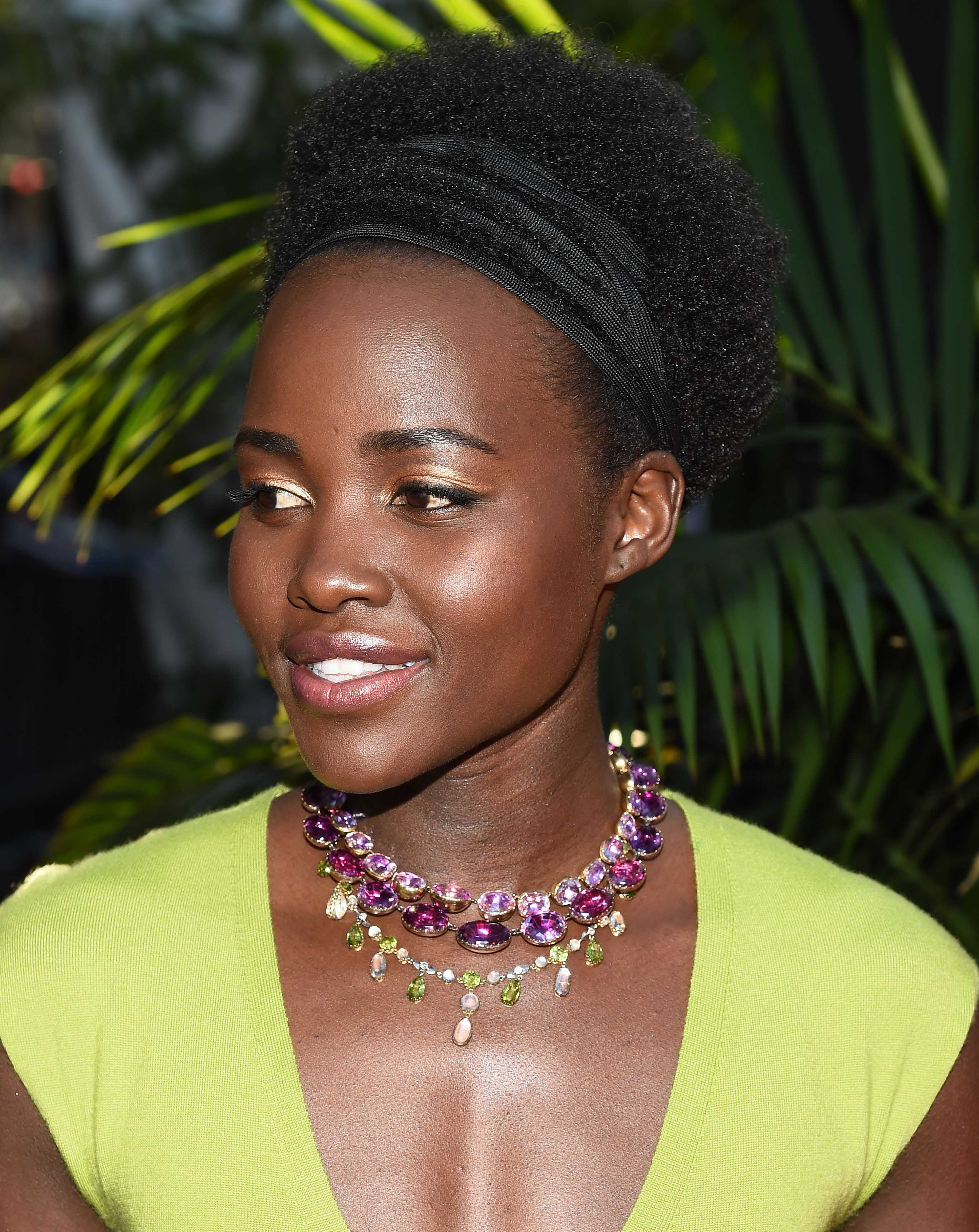 hair accessories 2016: All Things Hair - IMAGE - celebrity hairstyles Lupita Nyong'o afro hair