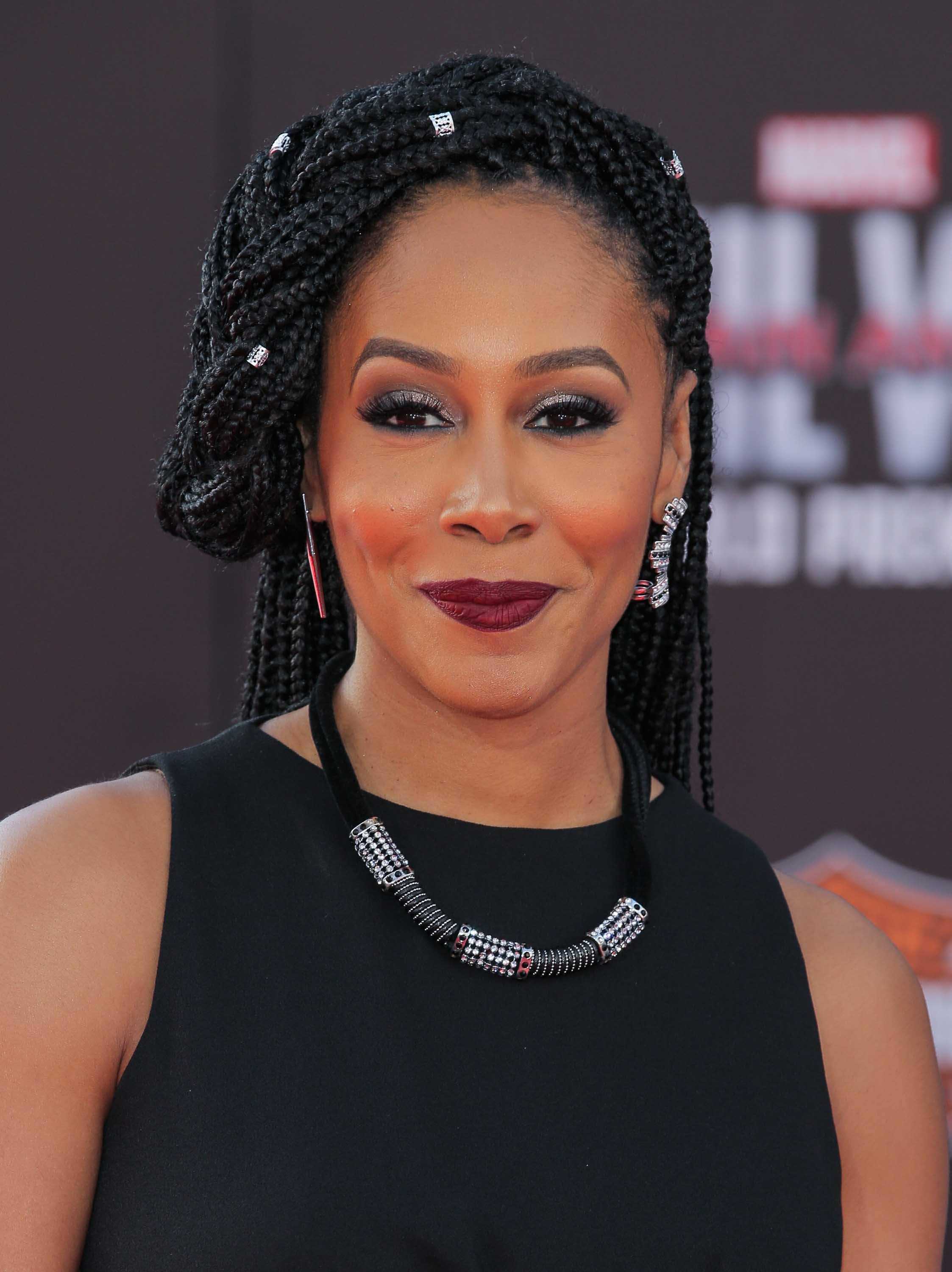 hair accessories 2016: All Things Hair - IMAGE - celebrity hairstyles Simone Cook braids cuffs
