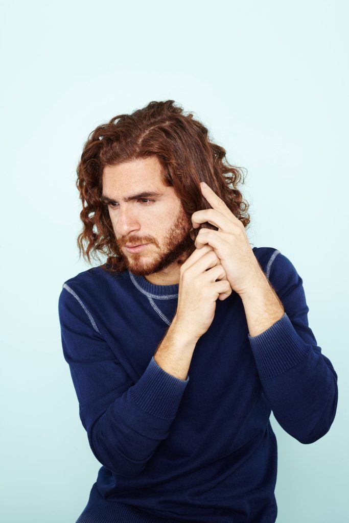 man bun hairstyle: All Things Hair - IMAGE - mens hairstyle curly hair