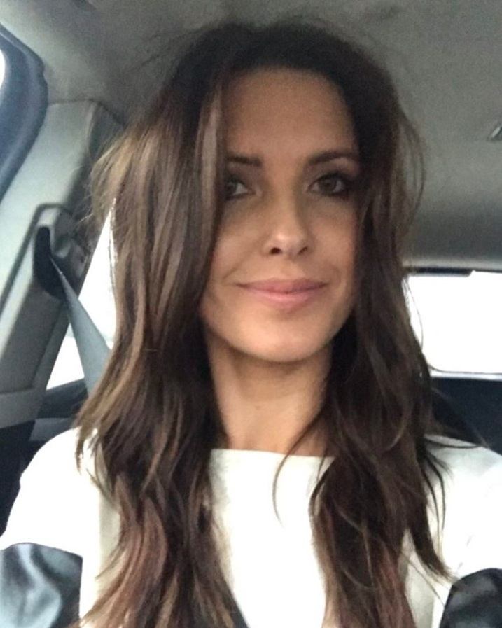 Audrina Patridge with chocolate brown hair