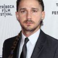 men with braids: All Things Hair - IMAGE - Shia LaBeouf side braid long hair