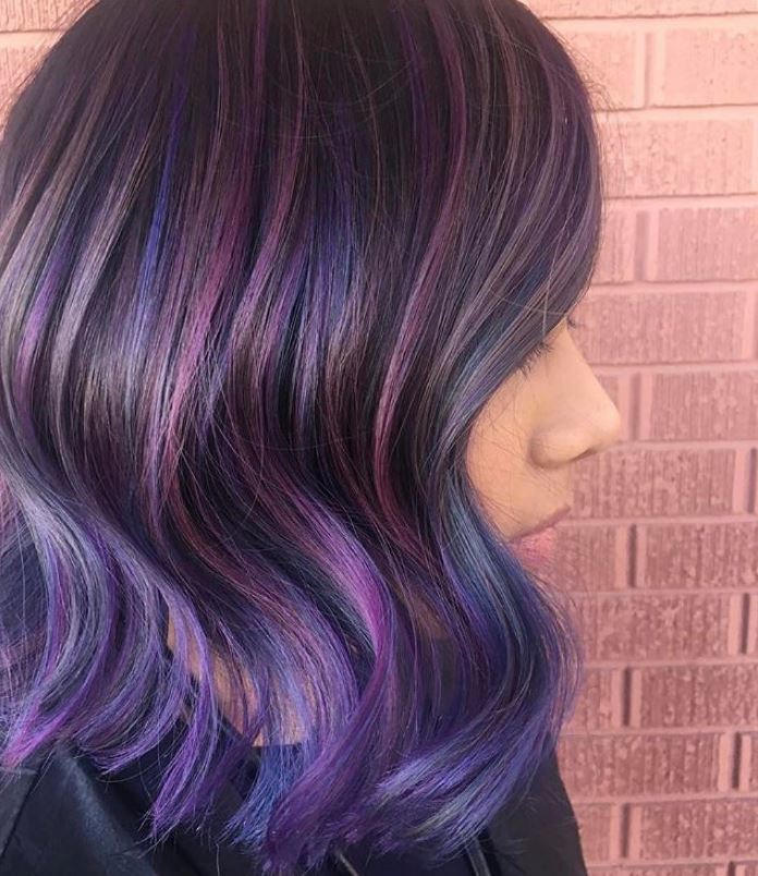 Geode hair - Instagram
