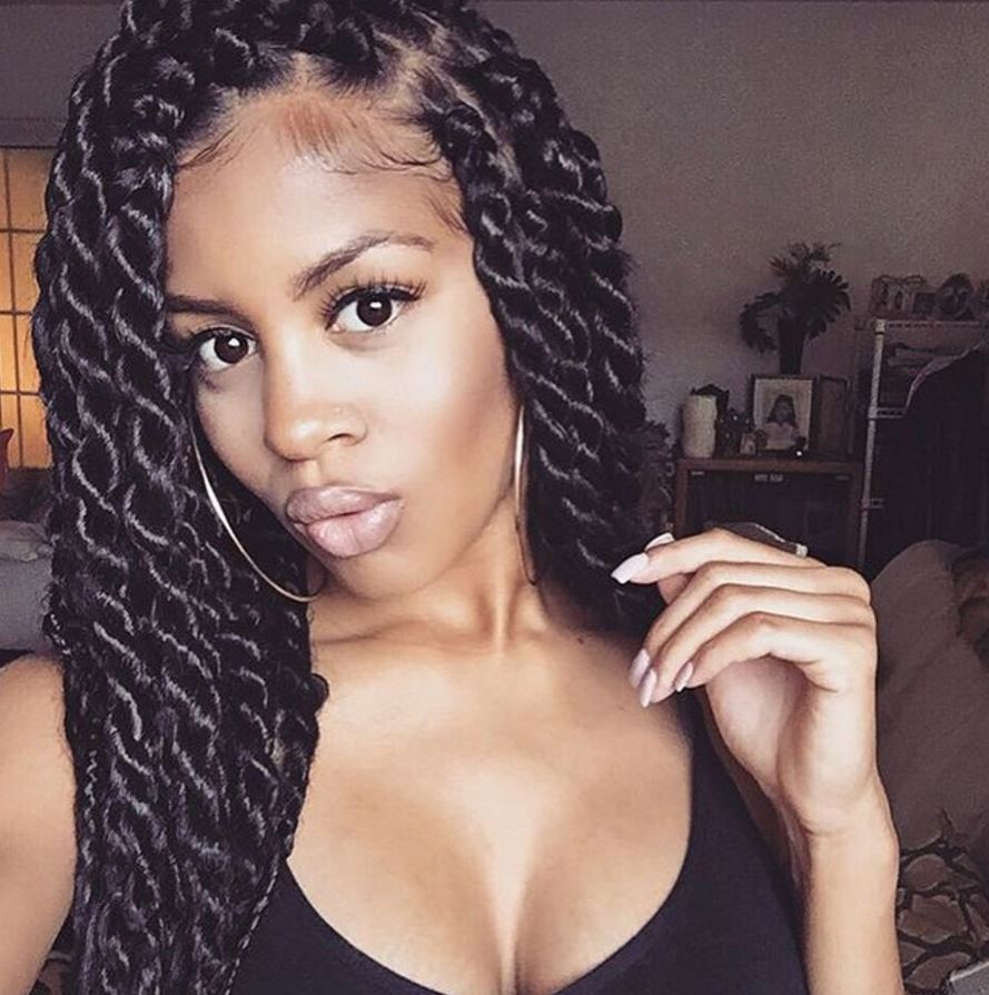 Keep things simple with your Senegalese twists- Instagram