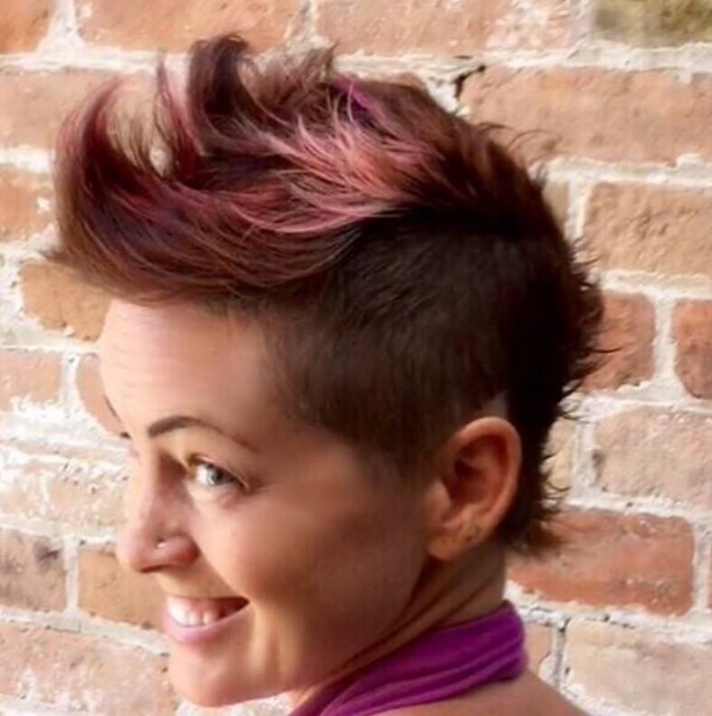 punk rock pixie cut