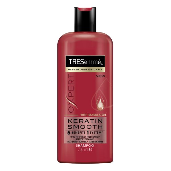 tresemme keratin smooth shampoo front view