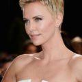 Pixie hairstyles Charlize Theron. Credit Getty Images