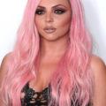 jesy nelson with pink hairstyle at capital summertime ball
