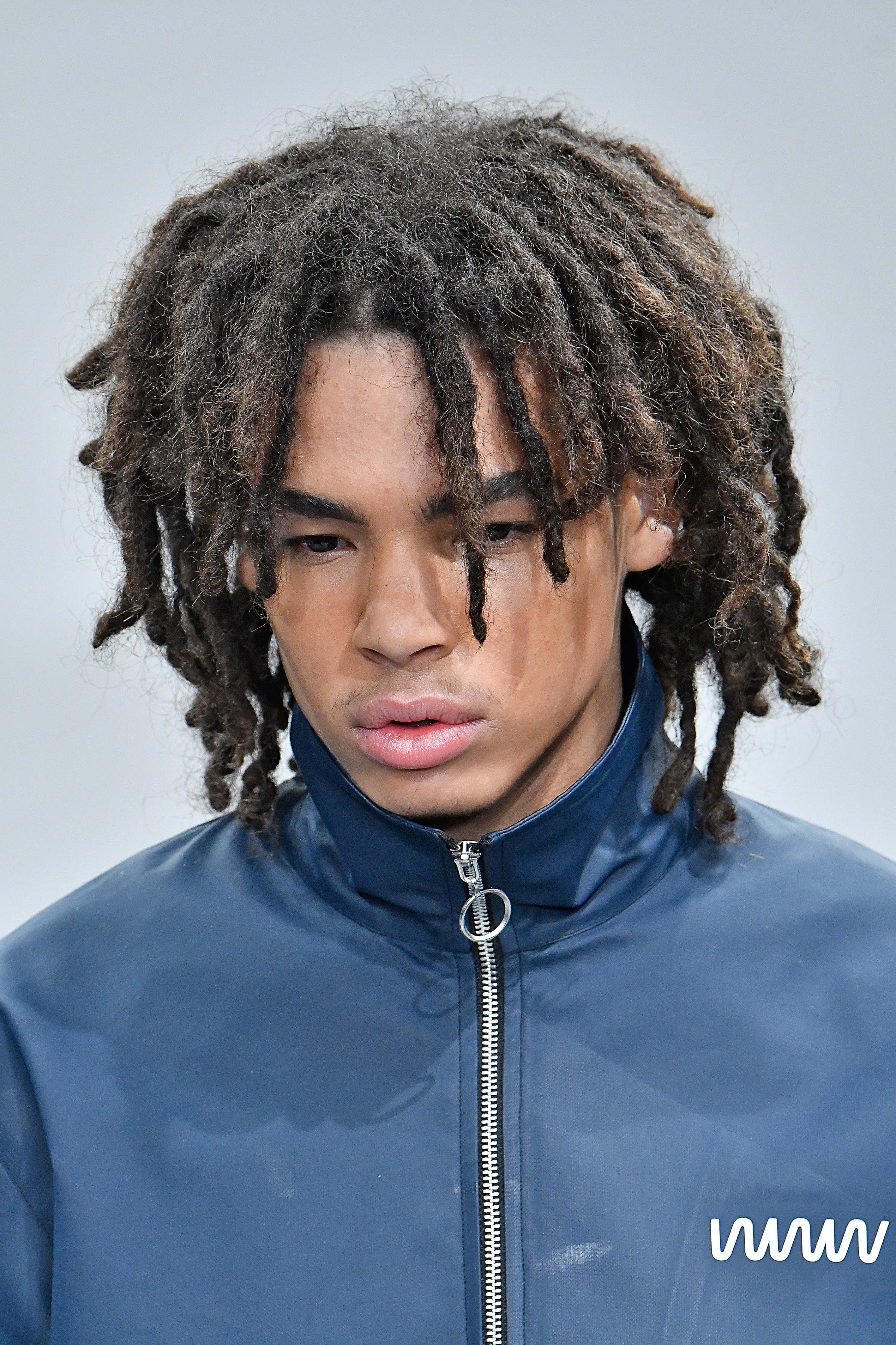 male model at the what we wear lfwm show with dreadlocks