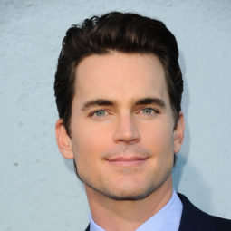 american actor matt bomer with his dark brunette hair in a classic quiff style
