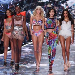 Victoria's Secret Fashion Show 2018: Shot of models on the VS runway