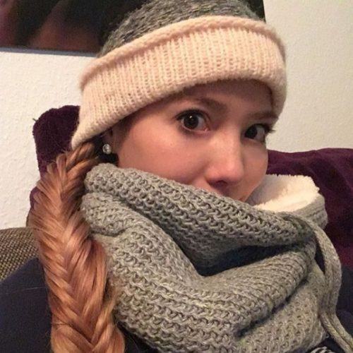 9 Winter Hairstyles That'll Look Super Cute Under a Bobble Hat