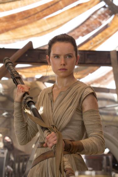 Daisy Ridley AKA Rey from Star Wars - The Force Awakens - 2015