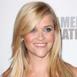 reese witherspoon with long graduated side swoop bangs