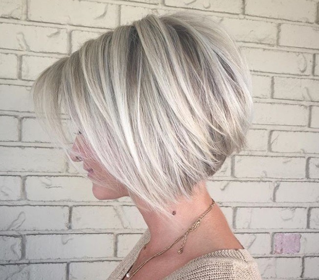 Stacked bob styles are back in fashion, according to Instagram