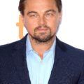 Hairstyles for men over 40: Photo of Leonardo DiCaprio with slicked over mid brown hair
