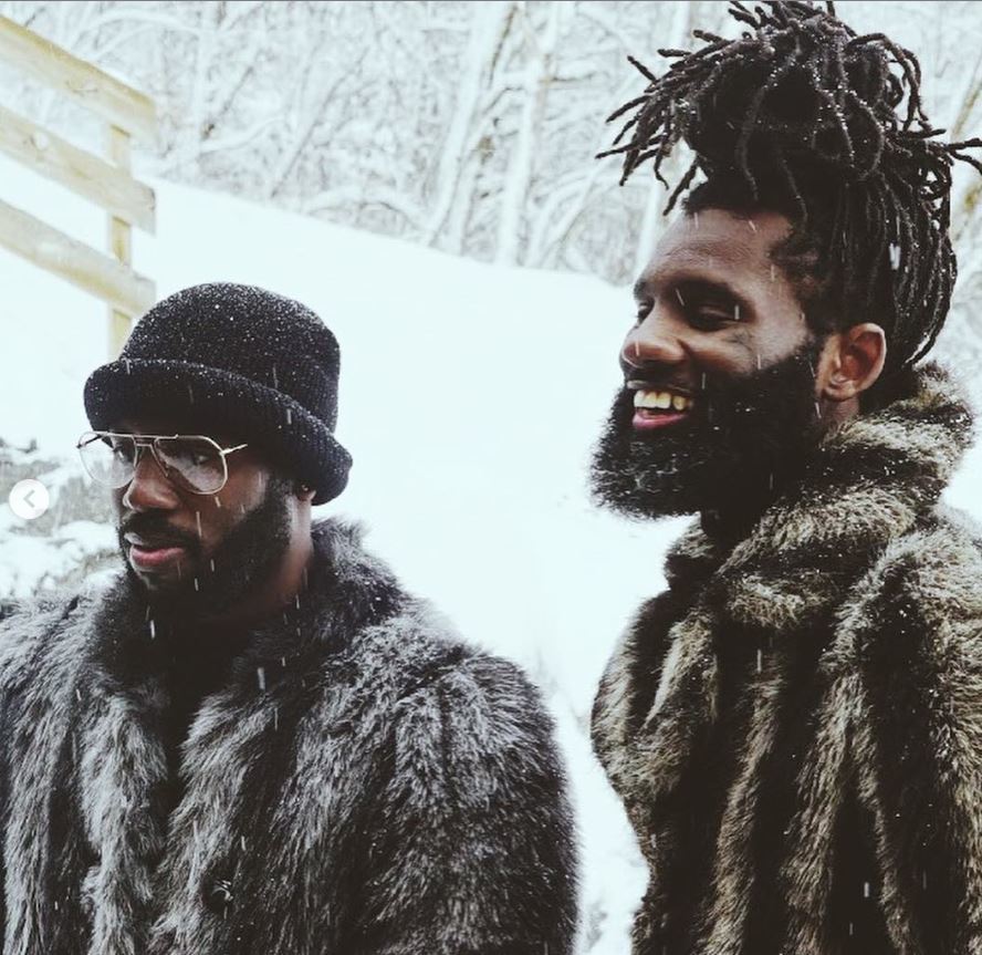 Wretch 32 with dreadlocks and long beard