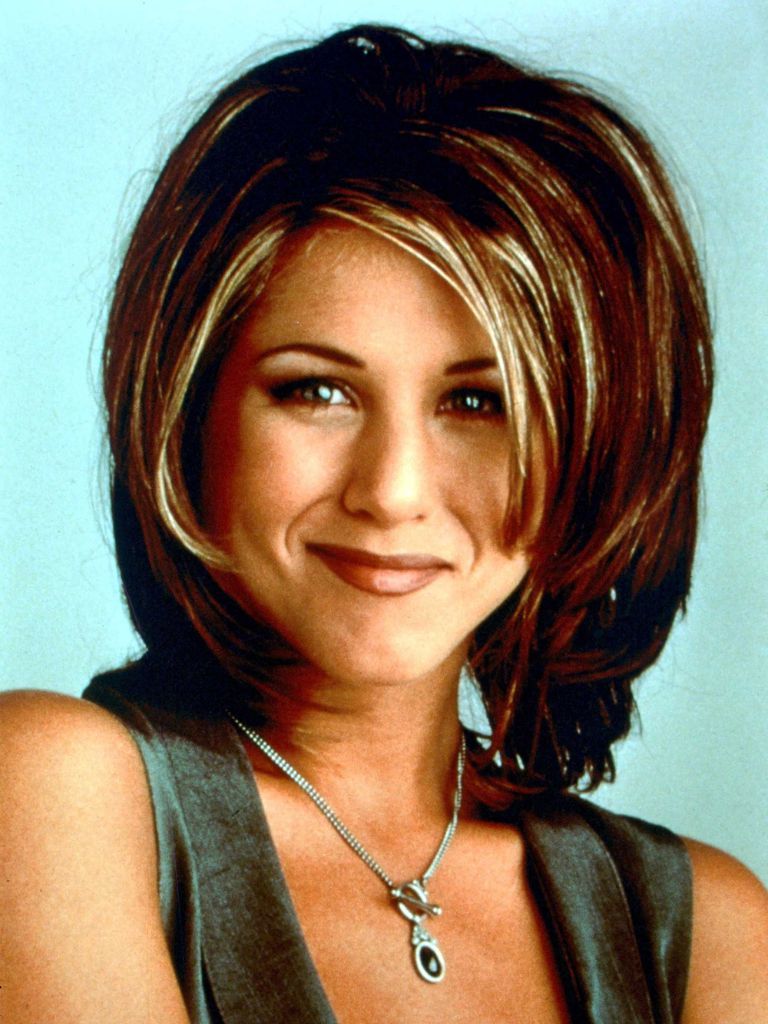 Jennifer Aniston 90s Rachel Friends haircut
