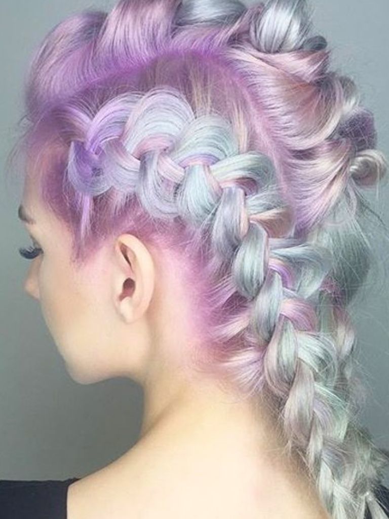 unicorn braid