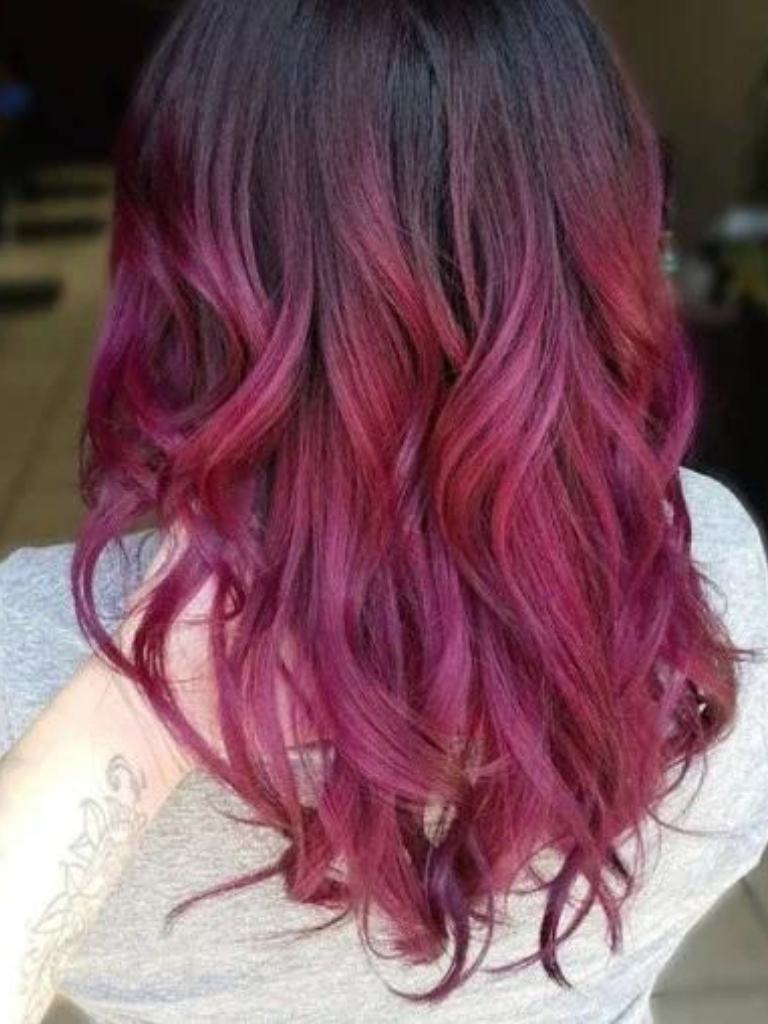 10 Trendy Red and Purple Hair Colour Ideas to Try