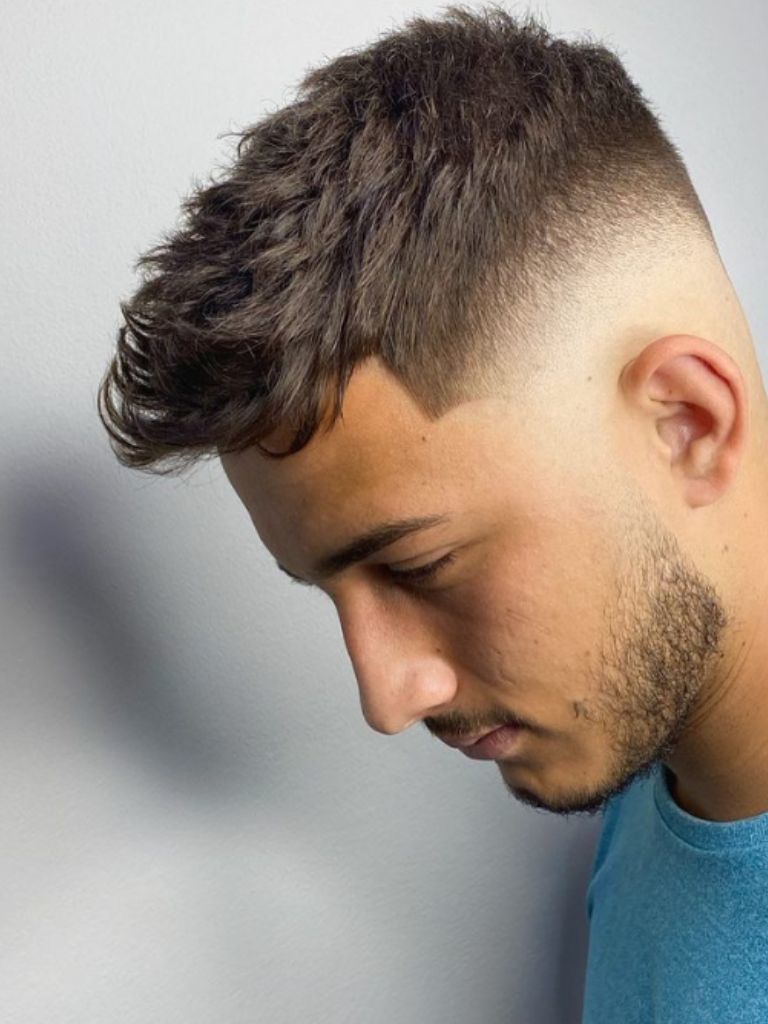 Thick hair undercut
