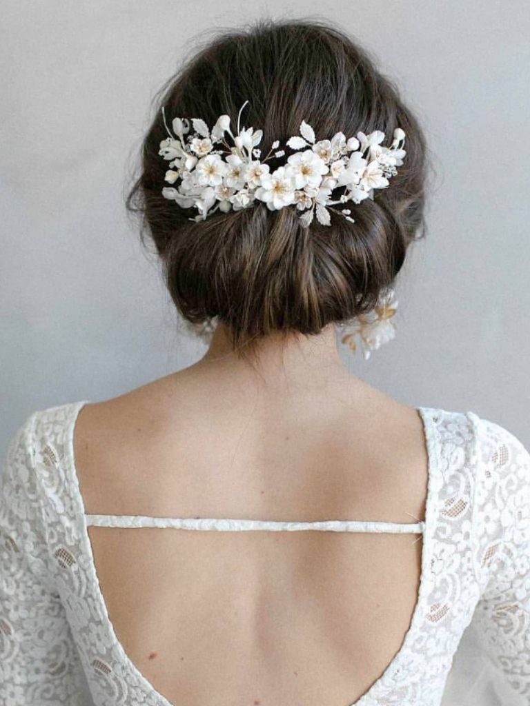 Bridal tuck hairstyle