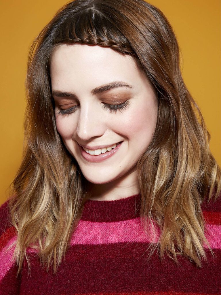 braided bangs