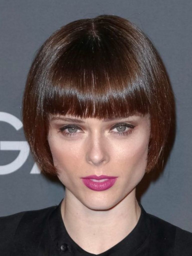 Coco Rocha with a Sharp Bob