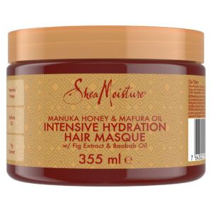 Shea Moisture Manuka Honey Mafura Oil Intensive Hydration Hair Masque Front view