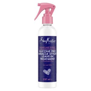 SheaMoisture Miracle Hair Styler Leave-In Treatment Front of bottle view