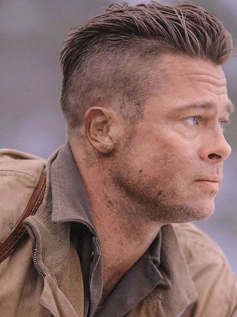 Brad Pitt undercut