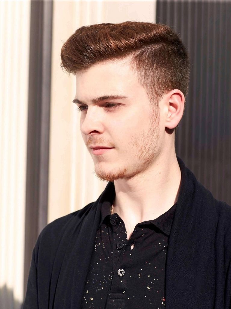 Undercut with quiff