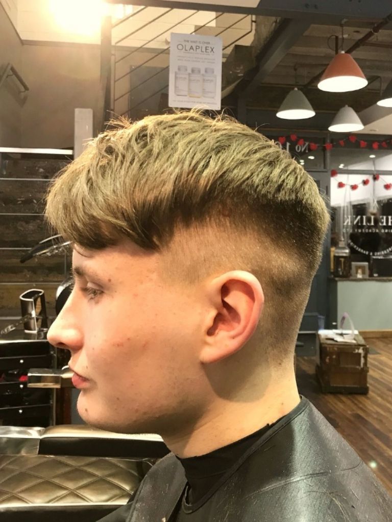 Man with short undercut