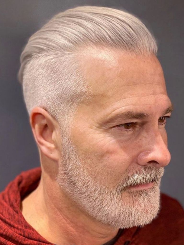 High Fade and Pompadour