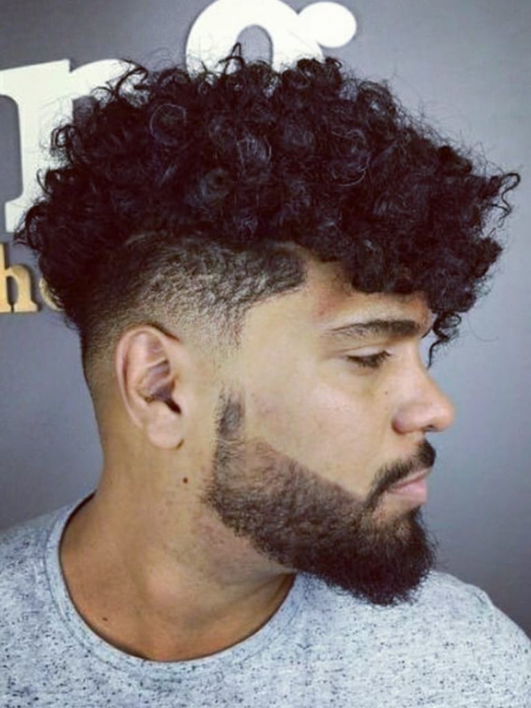 Afro undercut