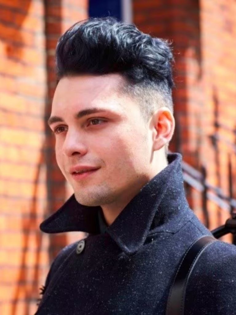 Textured undercut