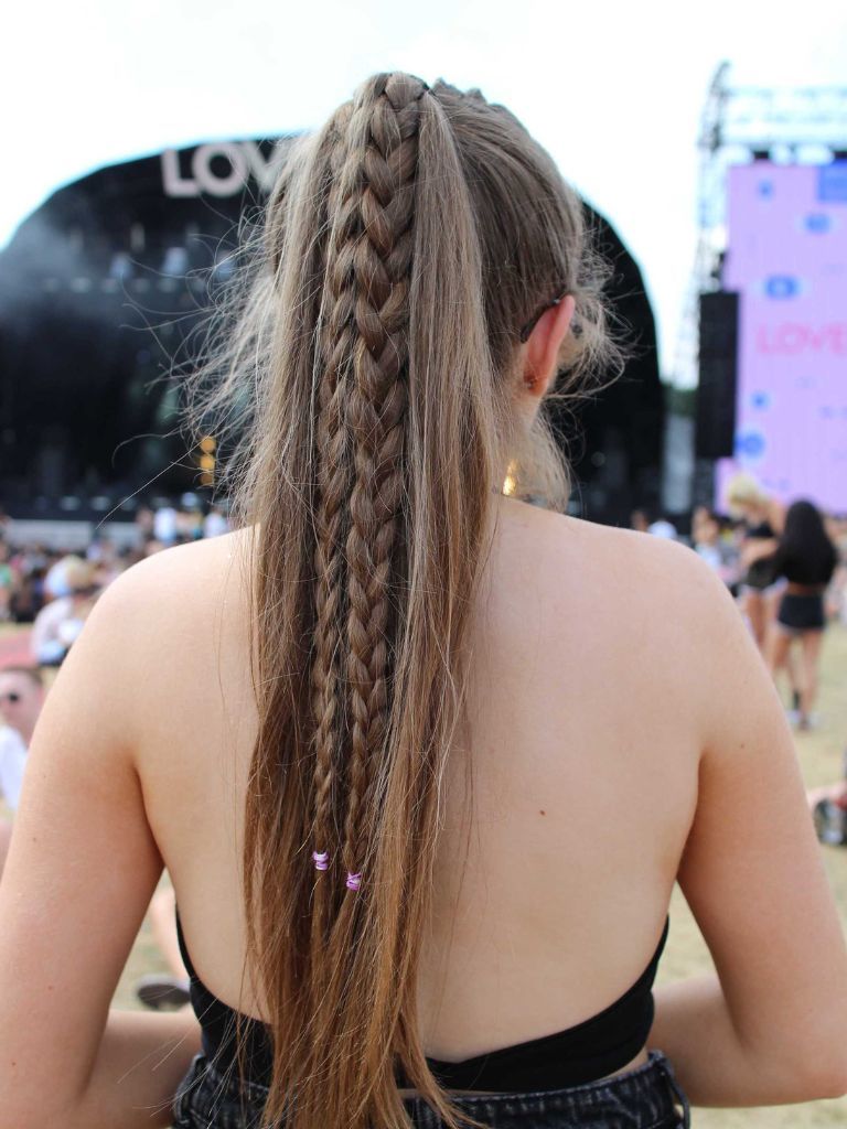 braided ponytail
