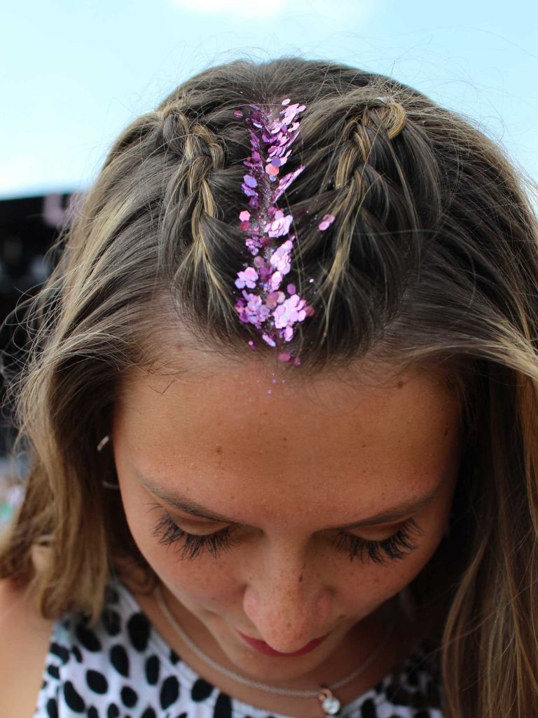 Glitter roots