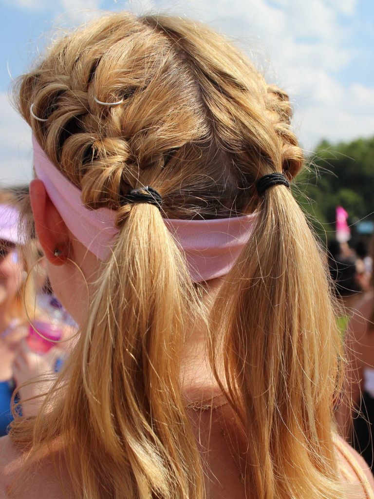 double french braids