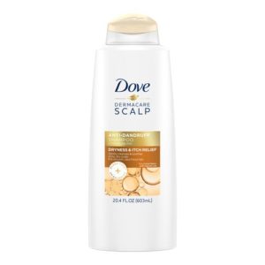 DOVE DERMACARE SCALP DRYNESS AND ITCH RELIEF ANTI-DANDRUFF SHAMPOO