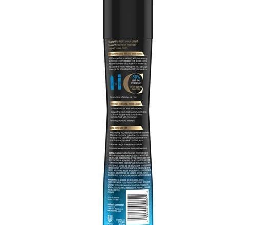 TRESemmé COMPRESSED MICRO MIST HAIRSPRAY TEXTURE HOLD LEVEL 1