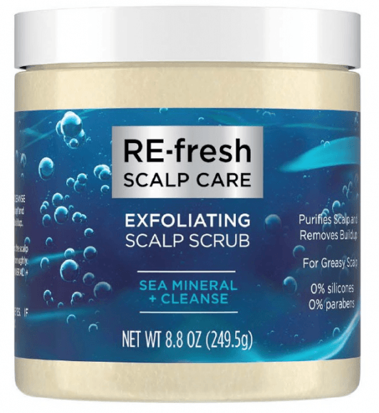 RE-fresh Sea Mineral + Cleanse Exfoliating Scalp Scrub