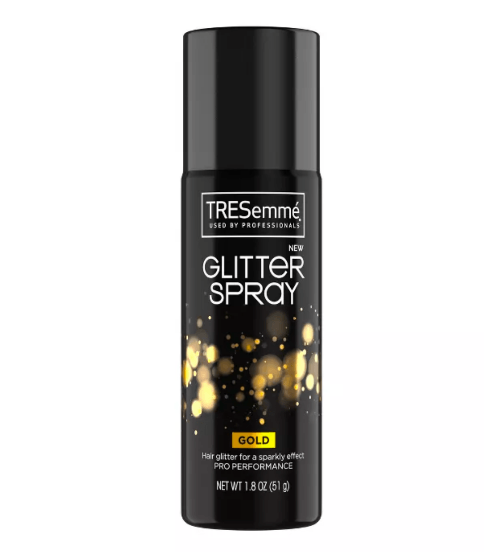 Amscan 3 oz. Gold Glitter Hair Spray