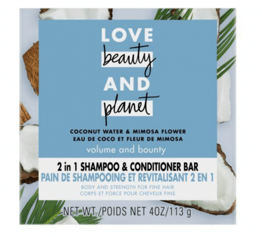 Love, Beauty and Planet 2in1 Coconut Water & Mimosa Flower Shampoo and Conditioner Bar