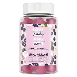 Love, Beauty and Planet Berry Extraordinary Vegan Hair & Nails Dietary Supplement