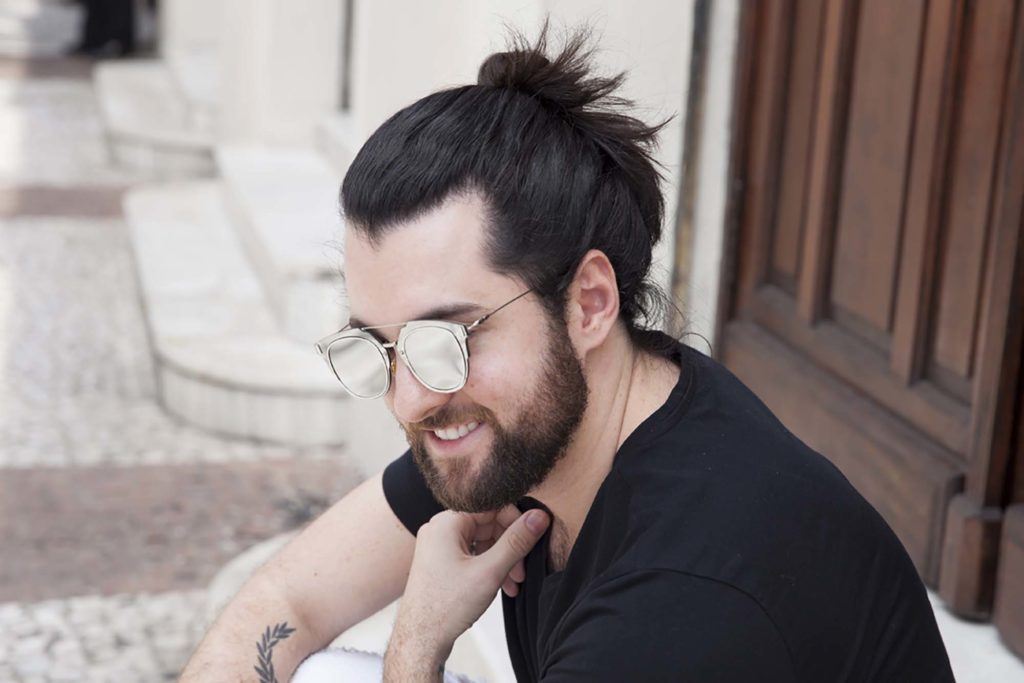 Half Man Bun Hairstyle for Men to try ⋆ Best Fashion Blog For Men -  TheUnstitchd.com