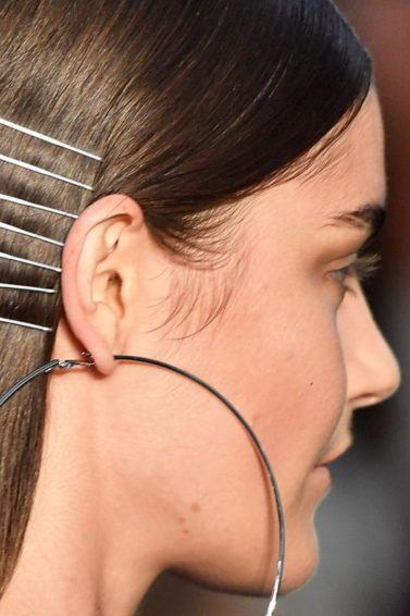 bobby pins hairstyles stacked on the side