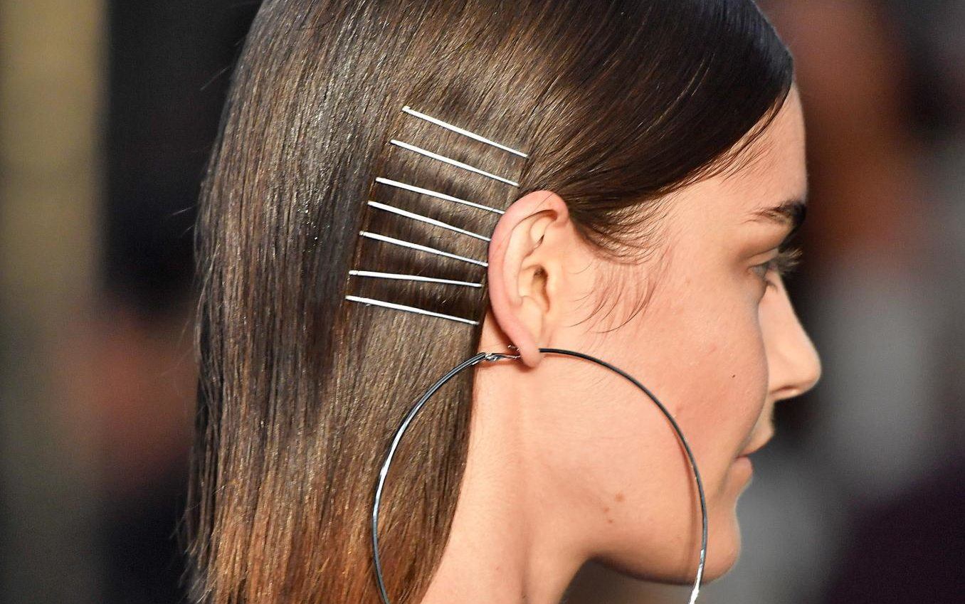 bobby pins hairstyles stacked on the side