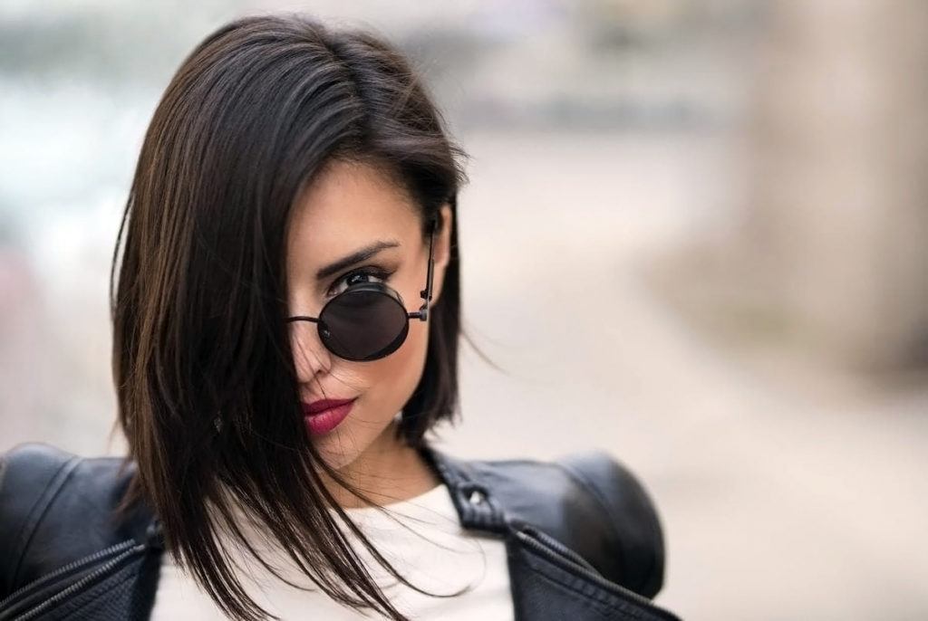 asymmetrical hairstyles for square faces