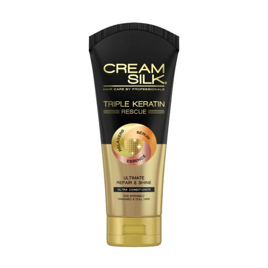 Cream Silk Triple Keratin Rescue Ultimate Repair Shine